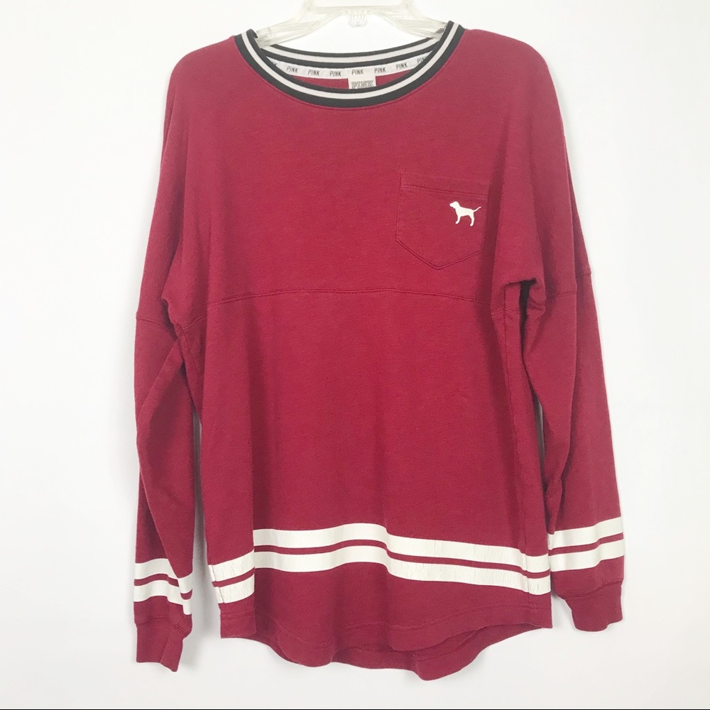 Vtg Y2K PINK Victoria’s Secret oversized sweatshirt 320